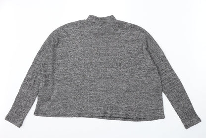 Womens UK Size S Divided by H&M Grey Pullover Jumper