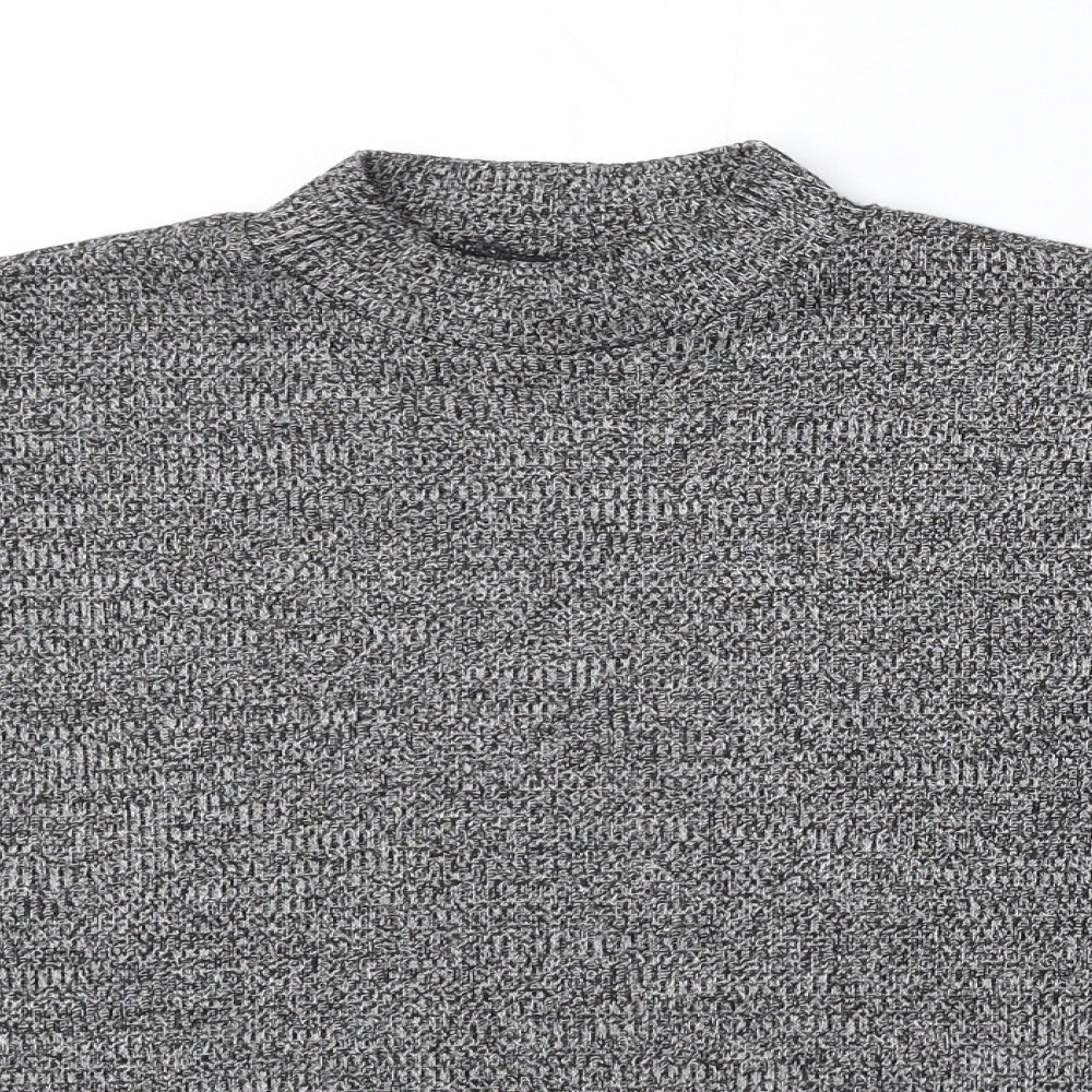 Womens UK Size S Divided by H&M Grey Pullover Jumper