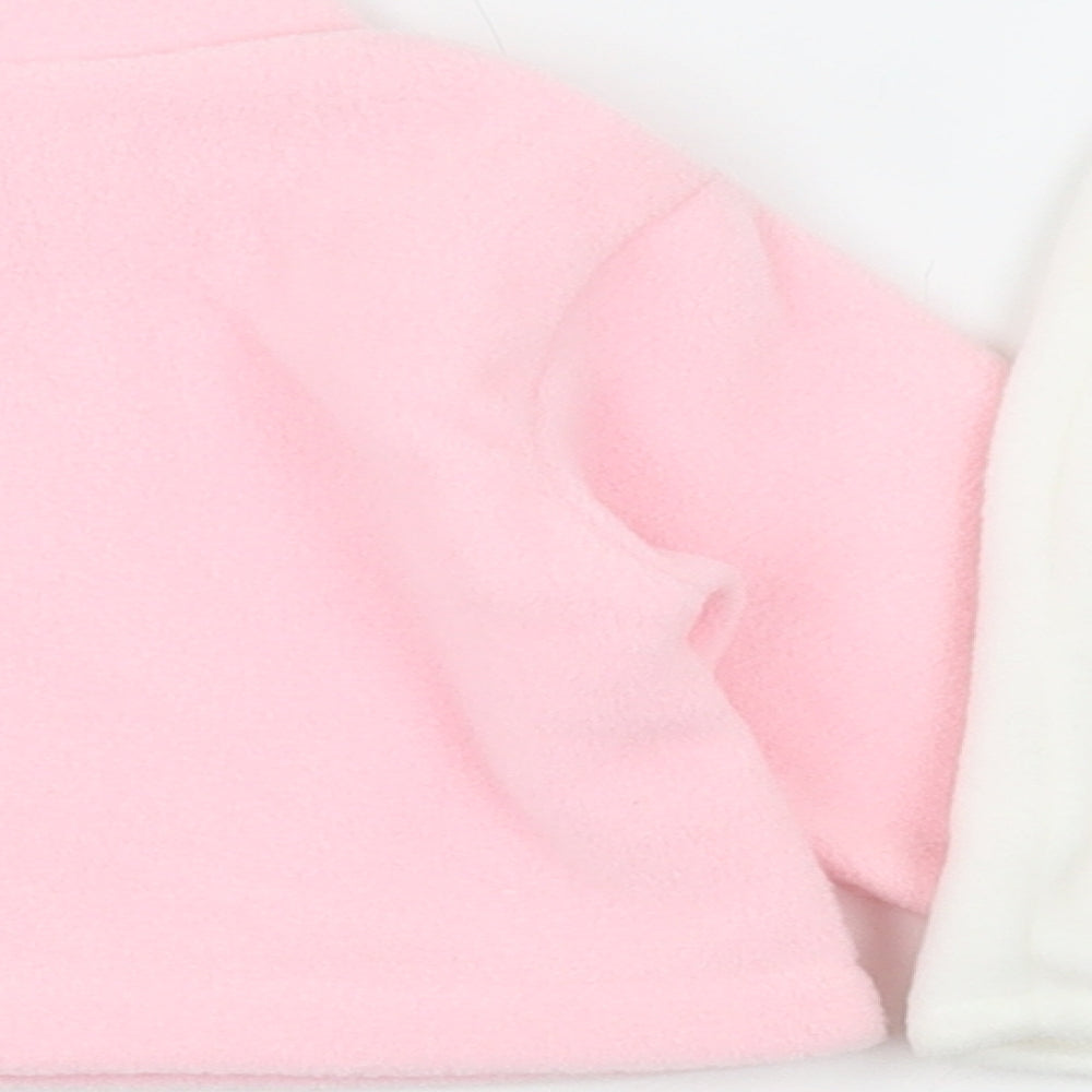 Richwood Girls Pink Polyester Chemise Pyjama Set Size 3-6 Months - Teddy Bear