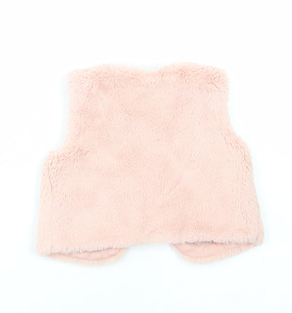 Young Dimension Girls Pink Gilet Jacket Size 2 Years