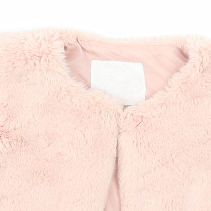 Young Dimension Girls Pink Gilet Jacket Size 2 Years