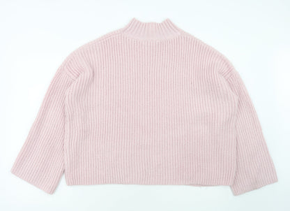 Womens UK Size 18 Red Herring Pink Pullover Jumper
