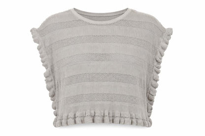 Womens UK Size 6 Laura Scott Brown Cape Jumper