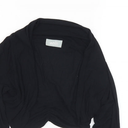 Womens UK Size S Wallis Black Cardigan Jumper