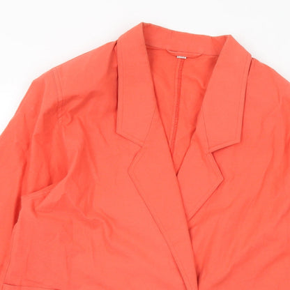 Womens UK Size 12 Preworn Orange Jacket