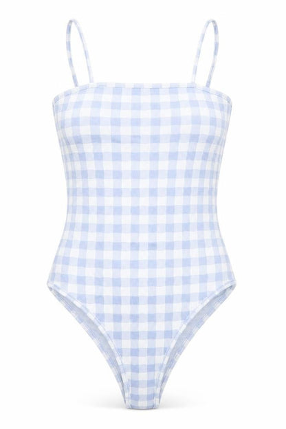 Womens UK Size 6 Primark One-Piece Blue Bodysuit
