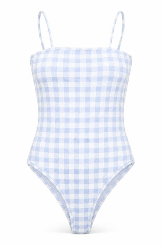 Womens UK Size 6 Primark One-Piece Blue Bodysuit