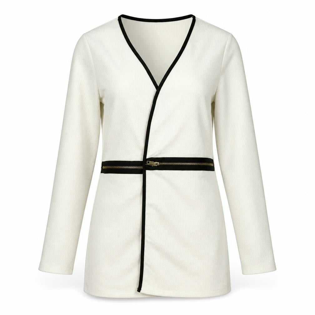 Womens UK Size XS Blue Vanilla White Jacket