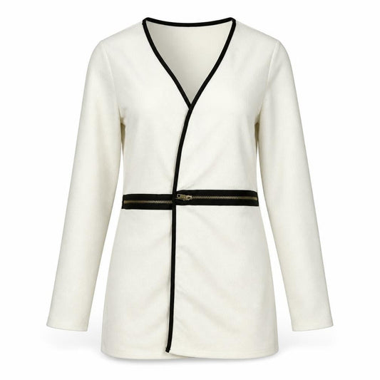 Womens UK Size XS Blue Vanilla White Jacket