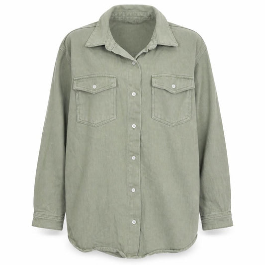 Missguided Womens Green Jacket Size 6 Button