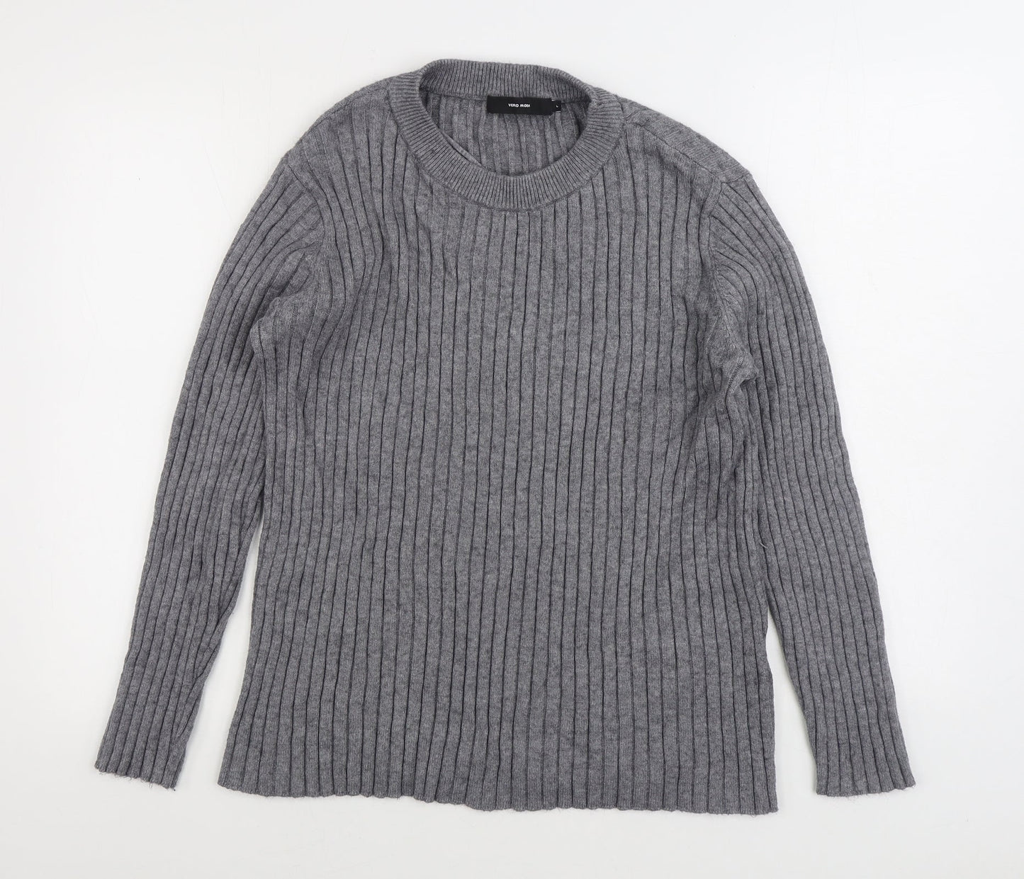 Womens UK Size 12 VERO MODA Grey Pullover Jumper