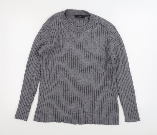 Womens UK Size 12 VERO MODA Grey Pullover Jumper