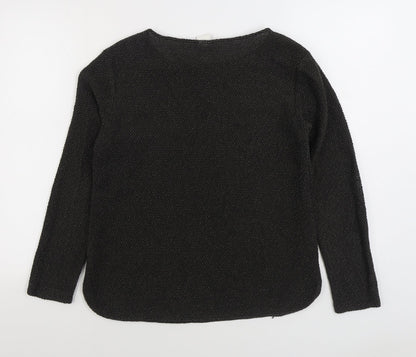 Womens UK Size M H&M Black Pullover Jumper