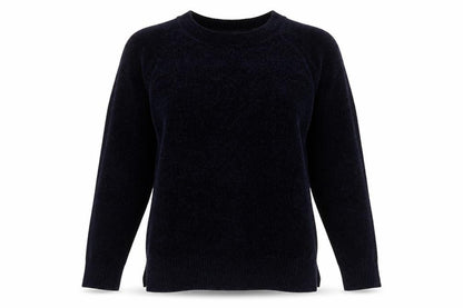 F&F Womens Blue Round Neck Polyester Pullover Jumper Size 8