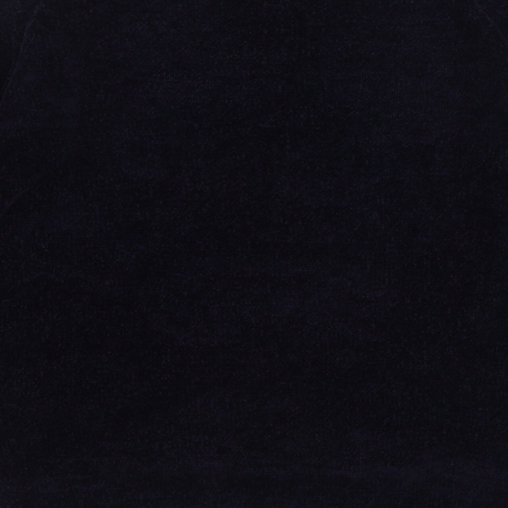 F&F Womens Blue Round Neck Polyester Pullover Jumper Size 8