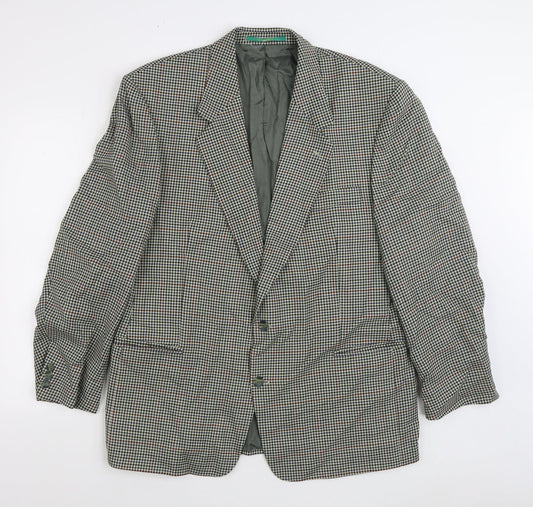 Mens UK Size 44 C&A Regular Multicoloured Suit Jacket