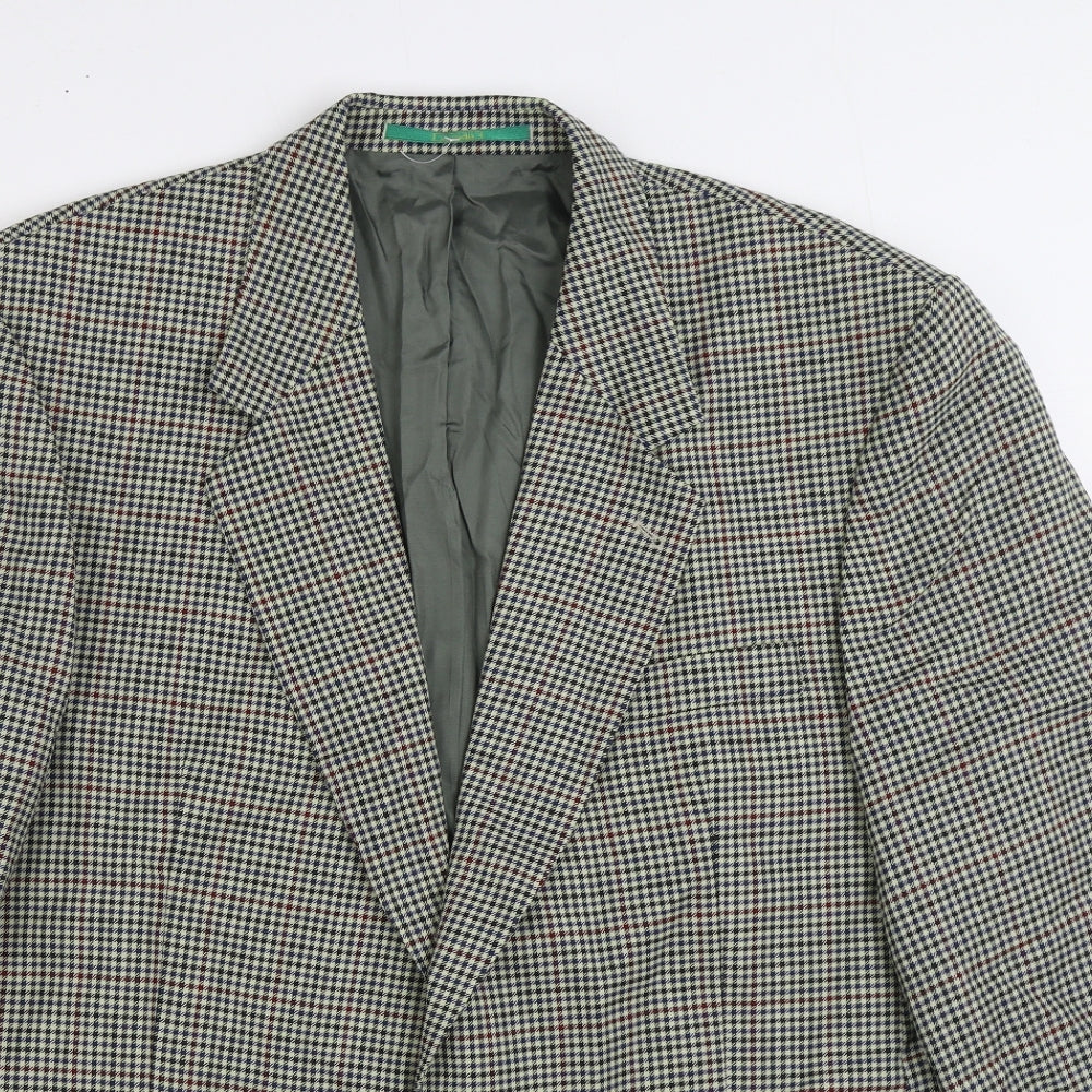 Mens UK Size 44 C&A Regular Multicoloured Suit Jacket