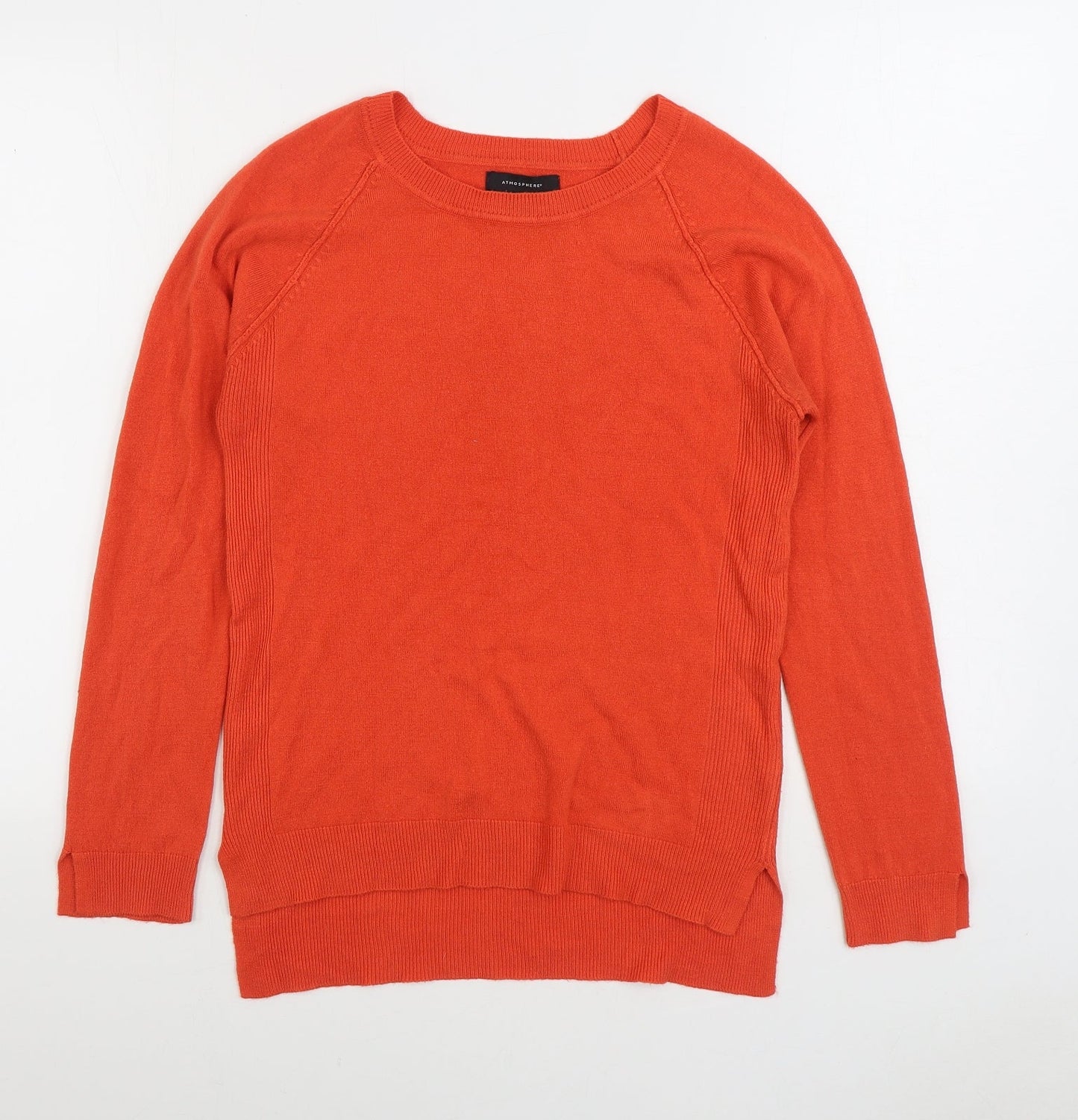 Womens UK Size 12 Atmosphere Orange Pullover Jumper