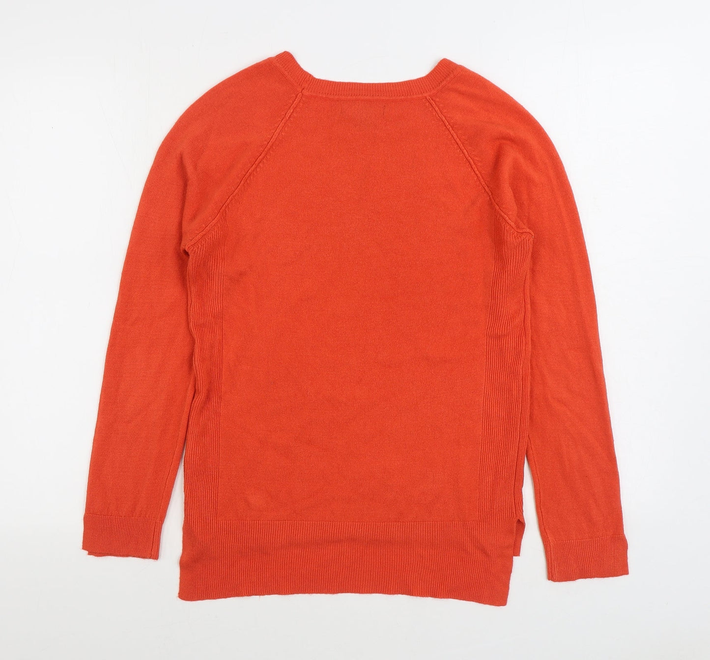 Womens UK Size 12 Atmosphere Orange Pullover Jumper