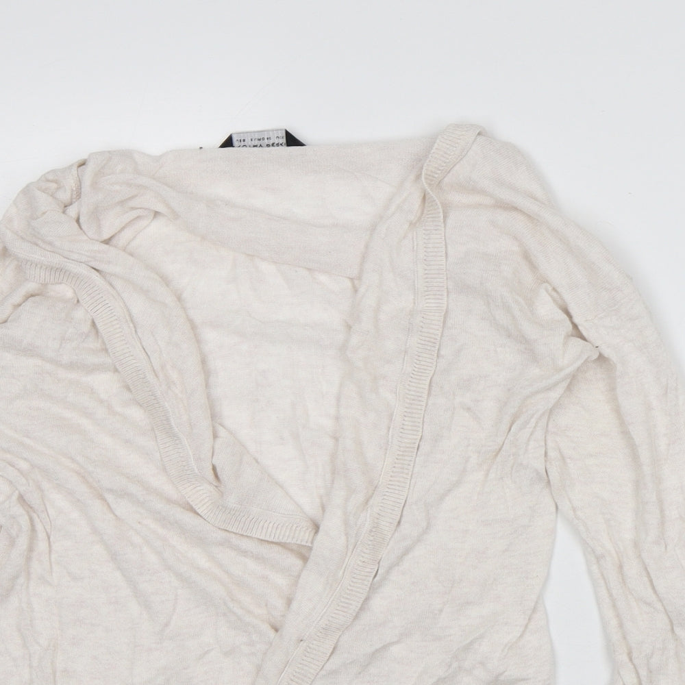 Womens UK Size 12 Dorothy Perkins White Cardigan Jumper