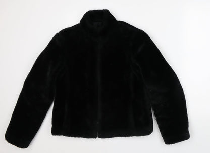 Womens UK Size S Preworn Black Jacket
