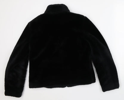 Womens UK Size S Preworn Black Jacket