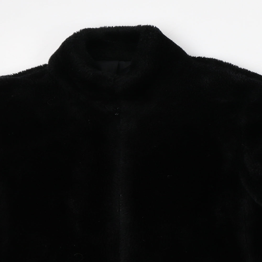 Womens UK Size S Preworn Black Jacket