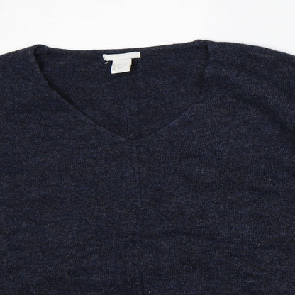 Mens UK Size S H&M Blue Pullover Jumper