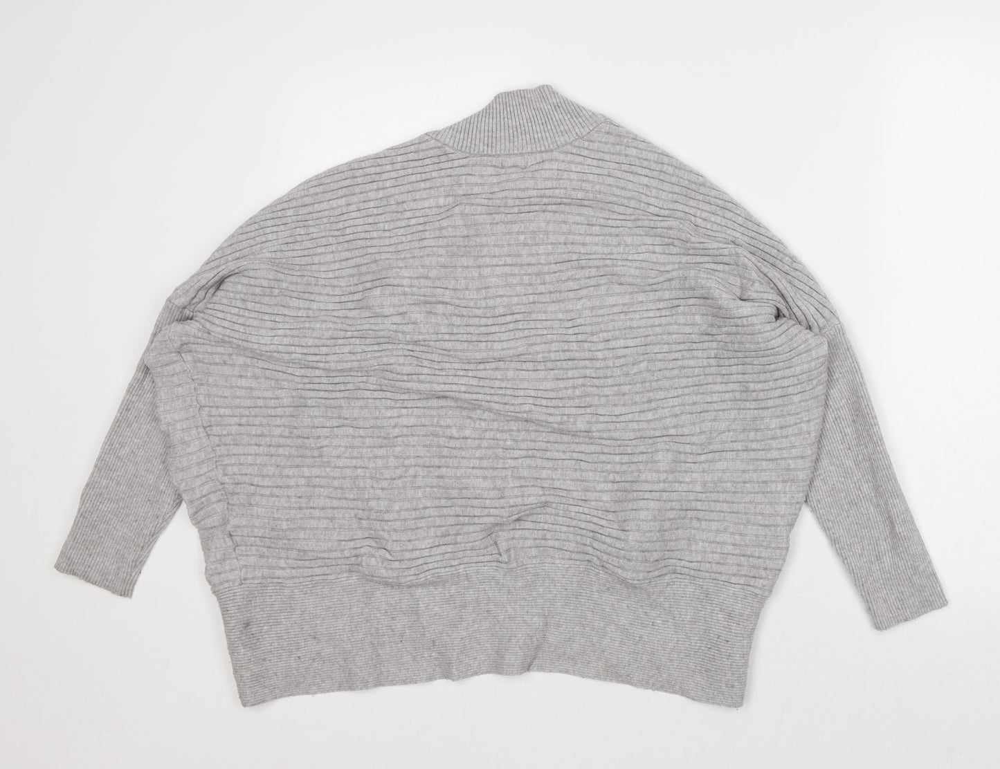 Womens UK Size M River Island Grey Pullover Jumper