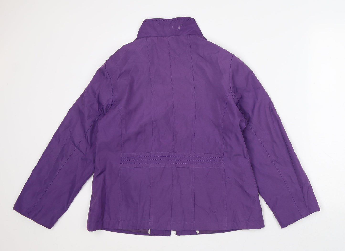 Womens UK Size 10 Eleganze Purple Overcoat