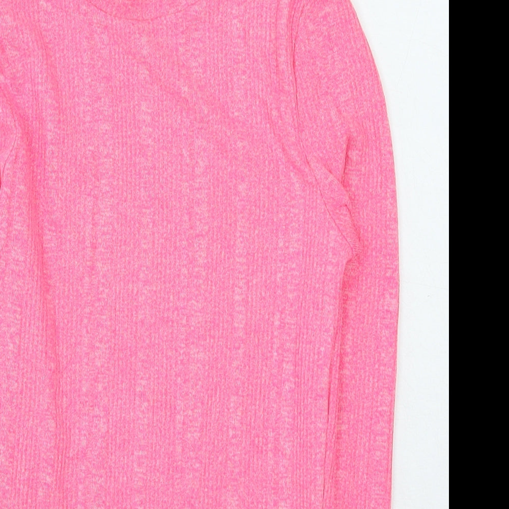 Womens UK Size 8 New Look Pink Pullover Jumper