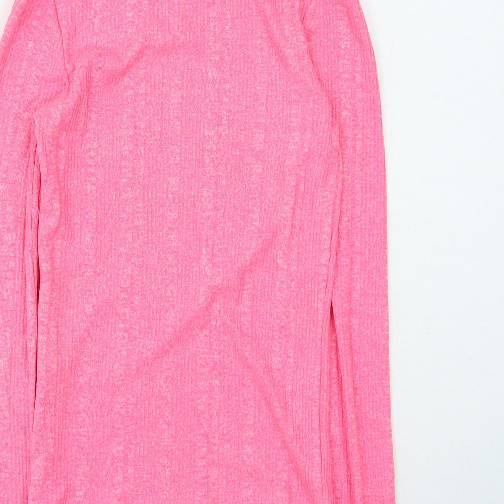 Womens UK Size 8 New Look Pink Pullover Jumper