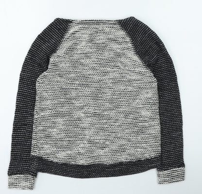 Womens UK Size 8 Peacocks Grey Pullover Jumper