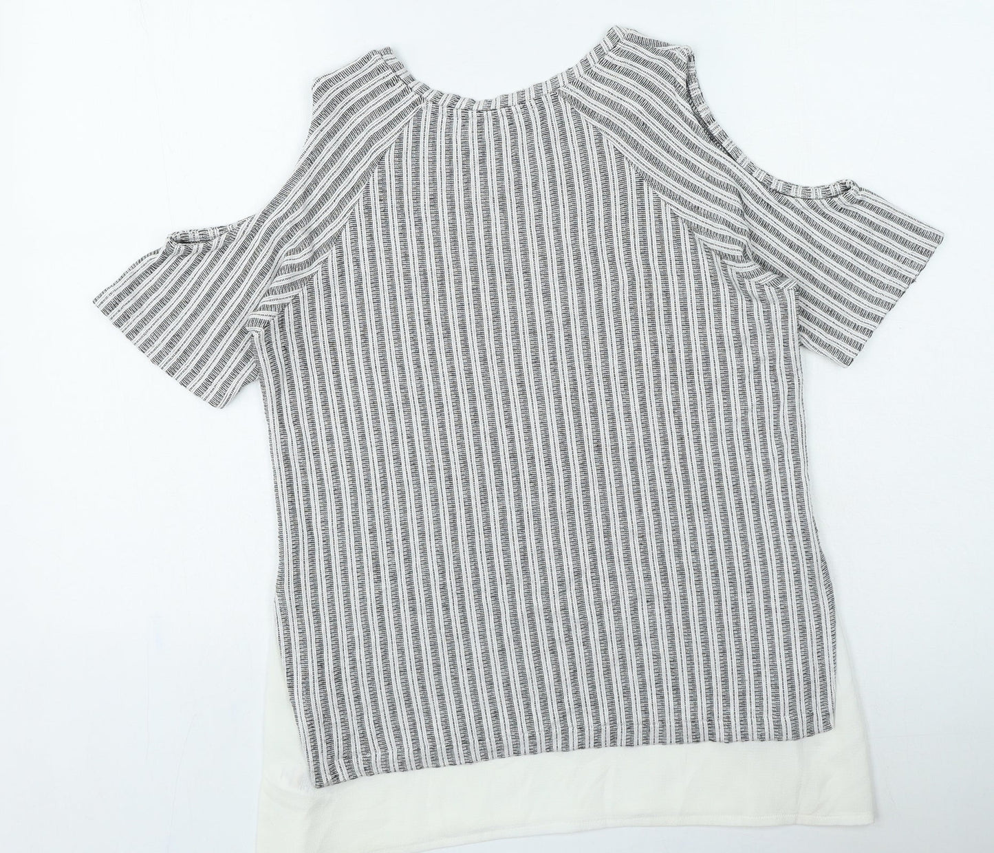 Womens UK Size 10 Papaya Grey Pullover Jumper