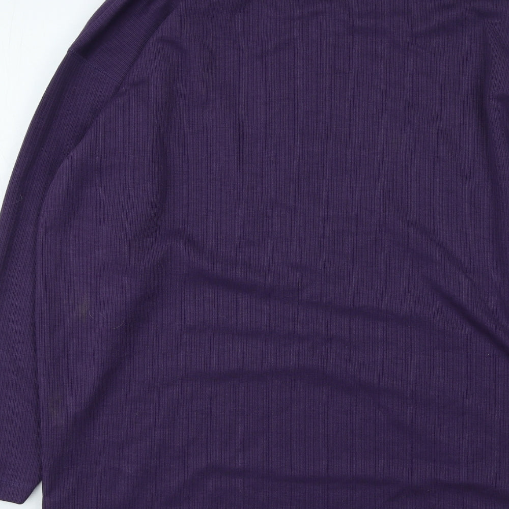 Womens UK Size M South Lodge Purple Pullover Jumper