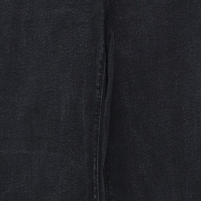 Womens UK Size 34 in Preworn Regular Fit Skinny Black Jeans