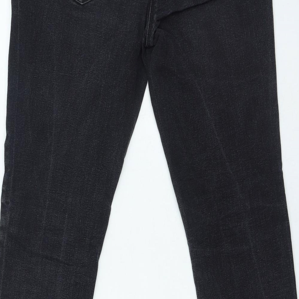 Womens UK Size 34 in Preworn Regular Fit Skinny Black Jeans