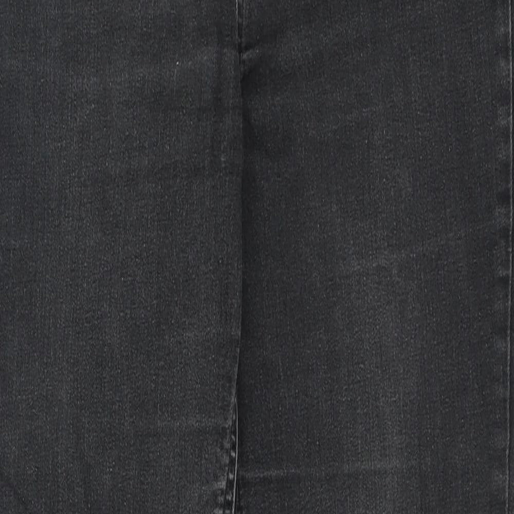 F&F Womens Grey Cotton Skinny Jeans Size 30 in L28 in Regular