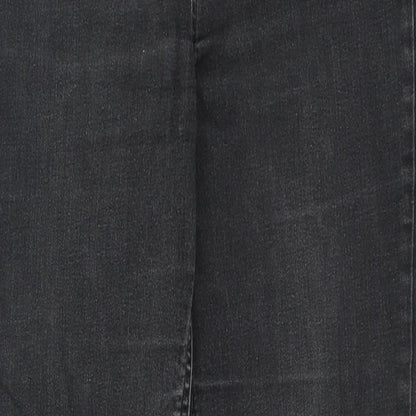 F&F Womens Grey Cotton Skinny Jeans Size 30 in L28 in Regular