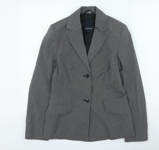 Womens UK Size 8 Bianca Black Jacket