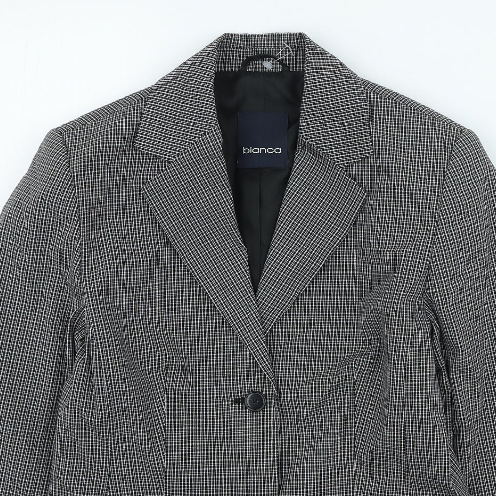 Womens UK Size 8 Bianca Black Jacket