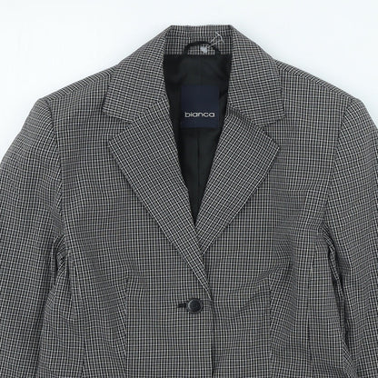 Womens UK Size 8 Bianca Black Jacket