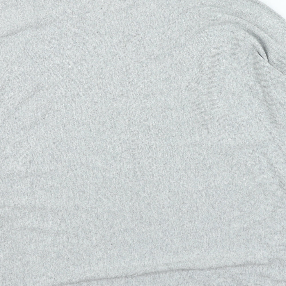 Sportsgirl Womens Grey Round Neck Cotton Pullover Jumper Size XL