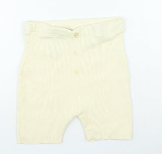 PRETTYLITTLETHING Womens Beige Viscose Sweat Shorts Size M L5 in Regular