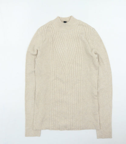 Womens UK Size M International Beige Pullover Jumper