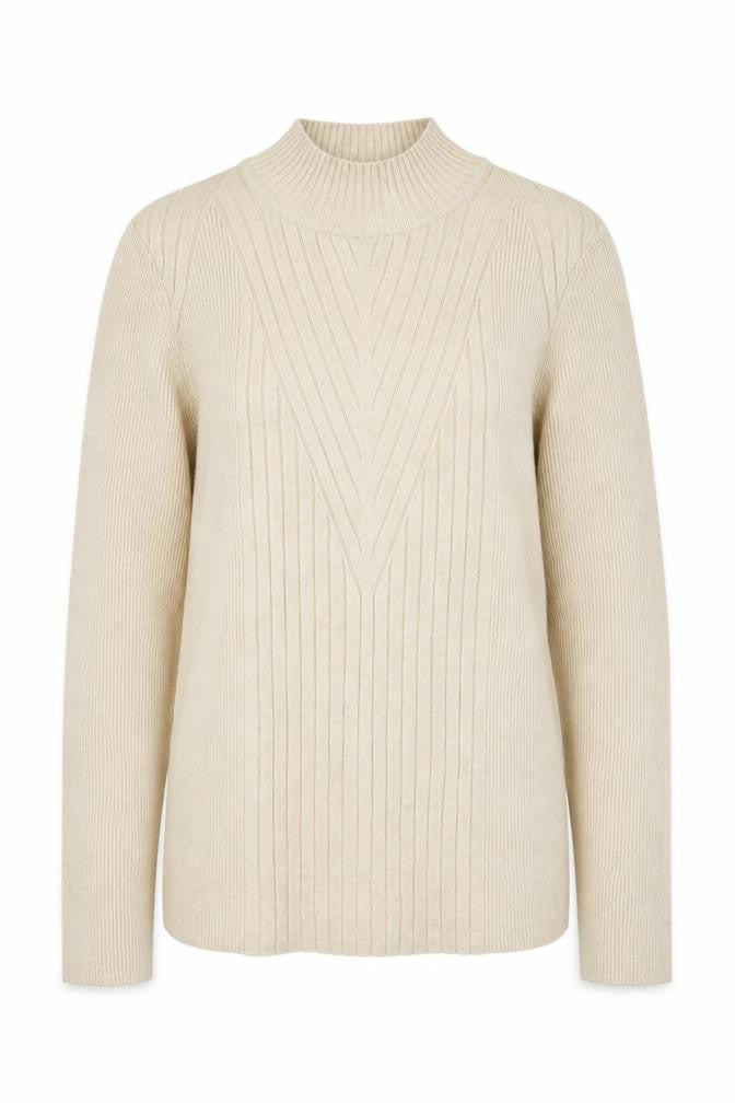Womens UK Size M International Beige Pullover Jumper