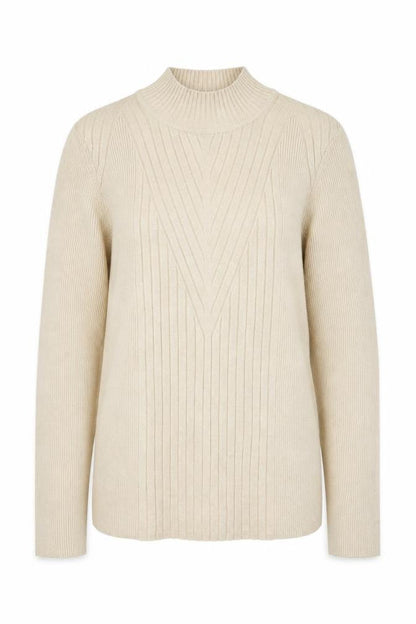 Womens UK Size M International Beige Pullover Jumper