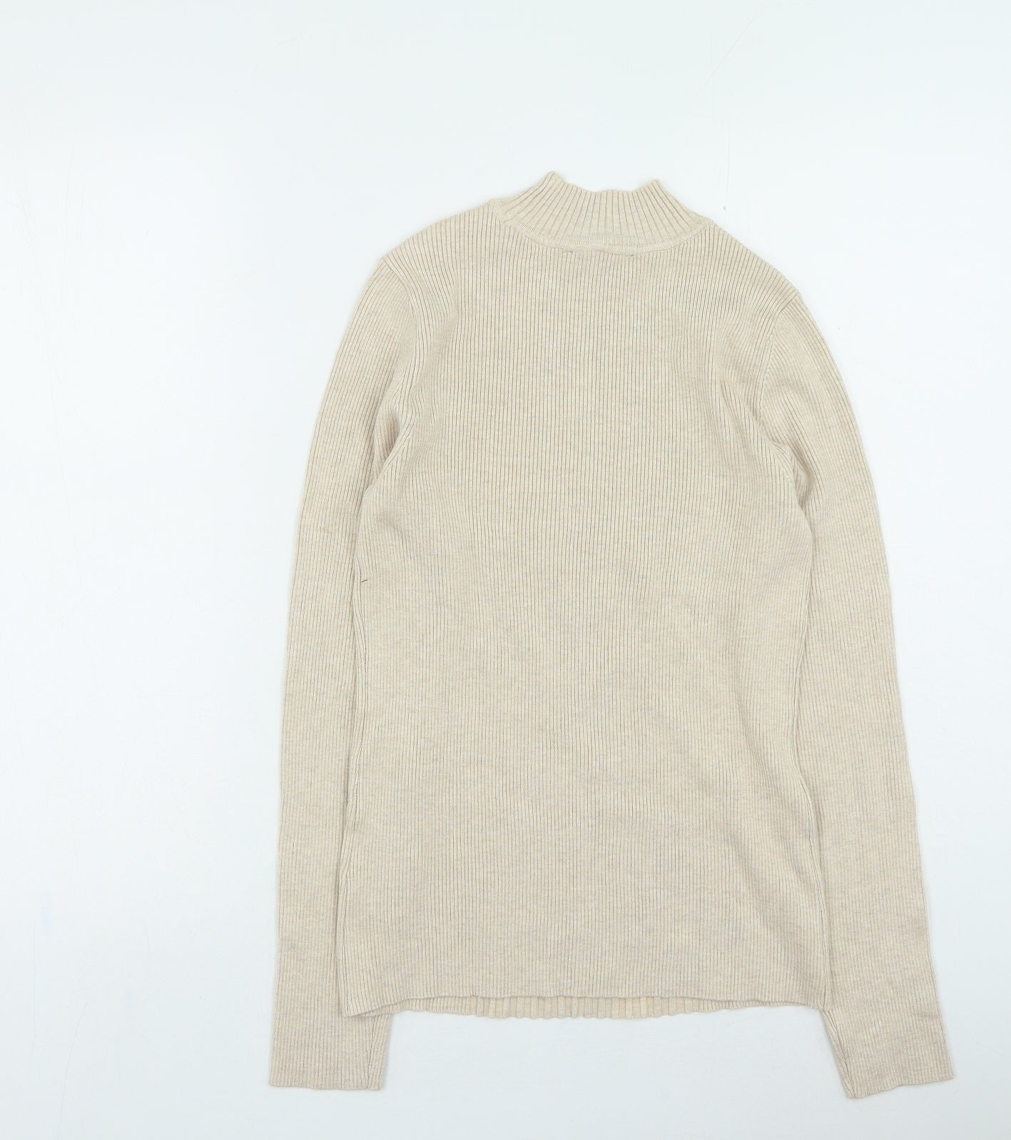 Womens UK Size M International Beige Pullover Jumper