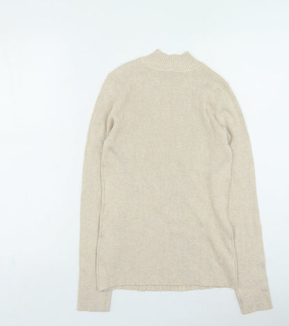 Womens UK Size M International Beige Pullover Jumper