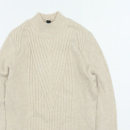 Womens UK Size M International Beige Pullover Jumper